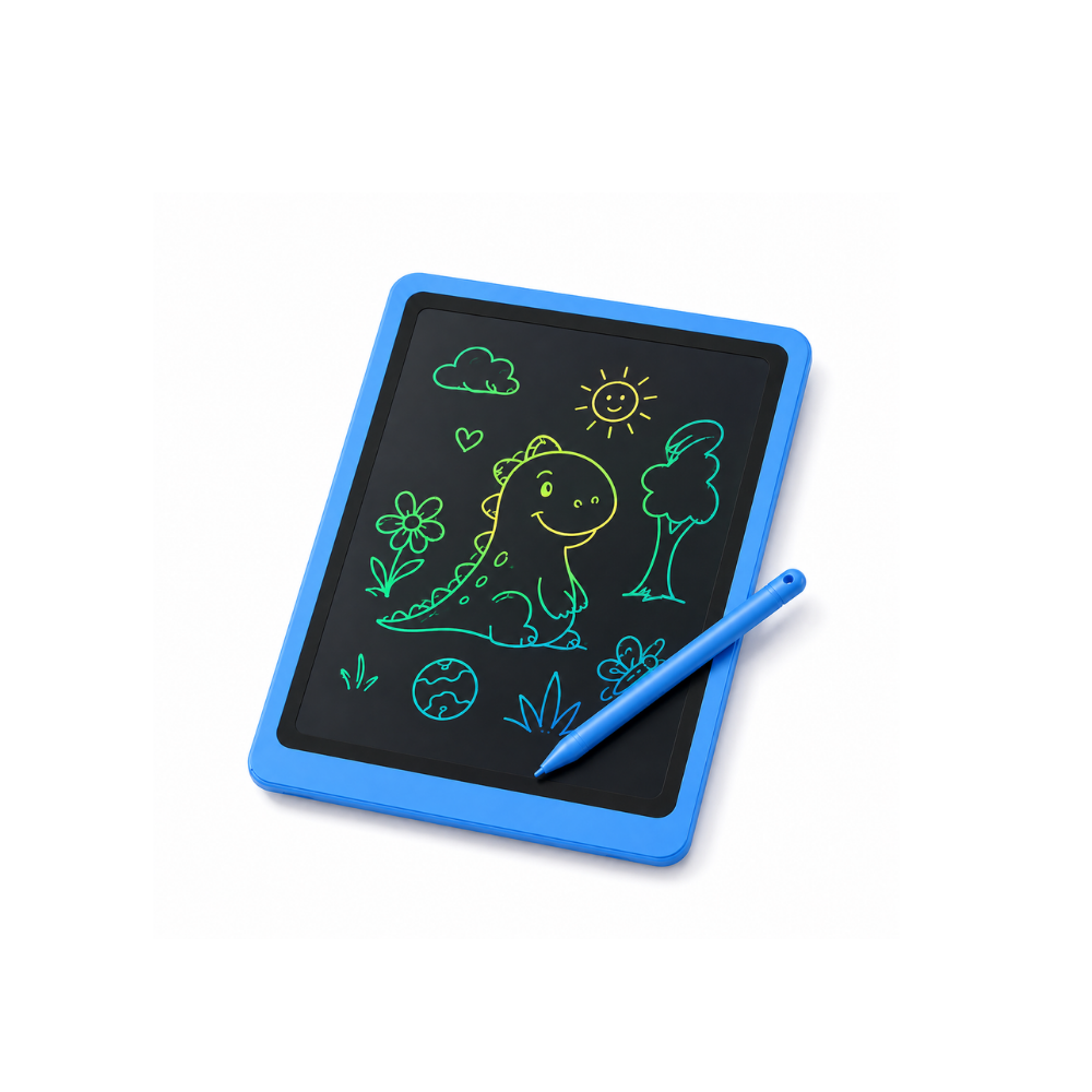 LCD Writing Tablet for Kids – Reusable Drawing & Writing Board with Stylus