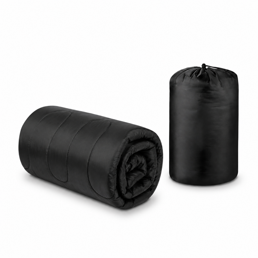 Portable Sleeping Bag – Lightweight Black Camping & Travel Sleeping Bag