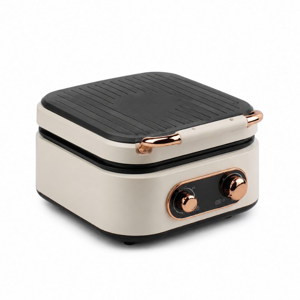 Electric Sandwich Maker & Panini Press Grill – Non-Stick Breakfast Maker